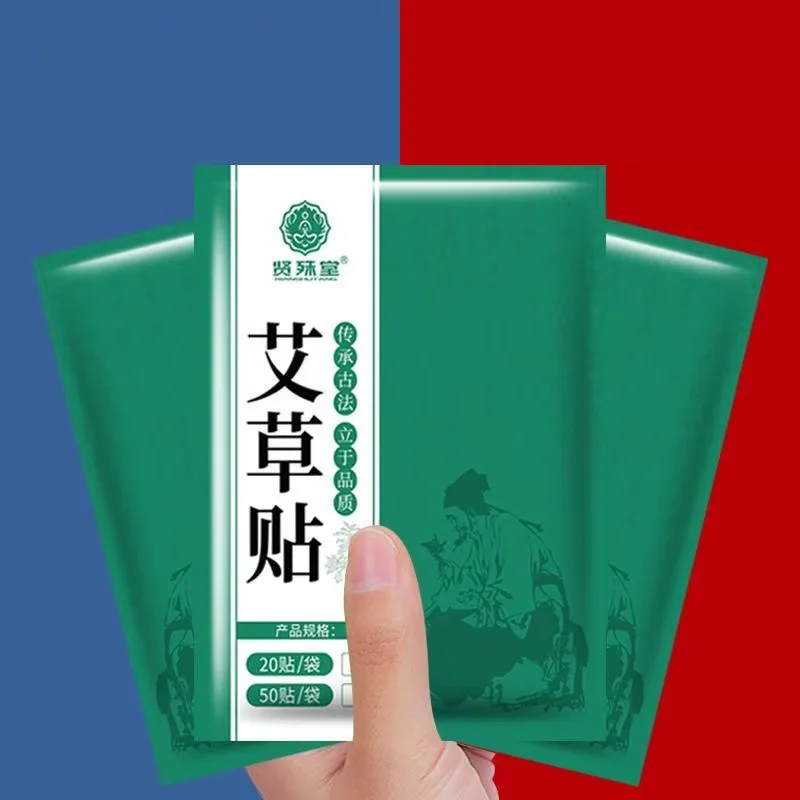 

100pcs Moxibustion patch AKnee Shoulder Cervical Joint Pain Genuine Hot compress Heat Cream Tie Moxibustion Tie Waist Herbal