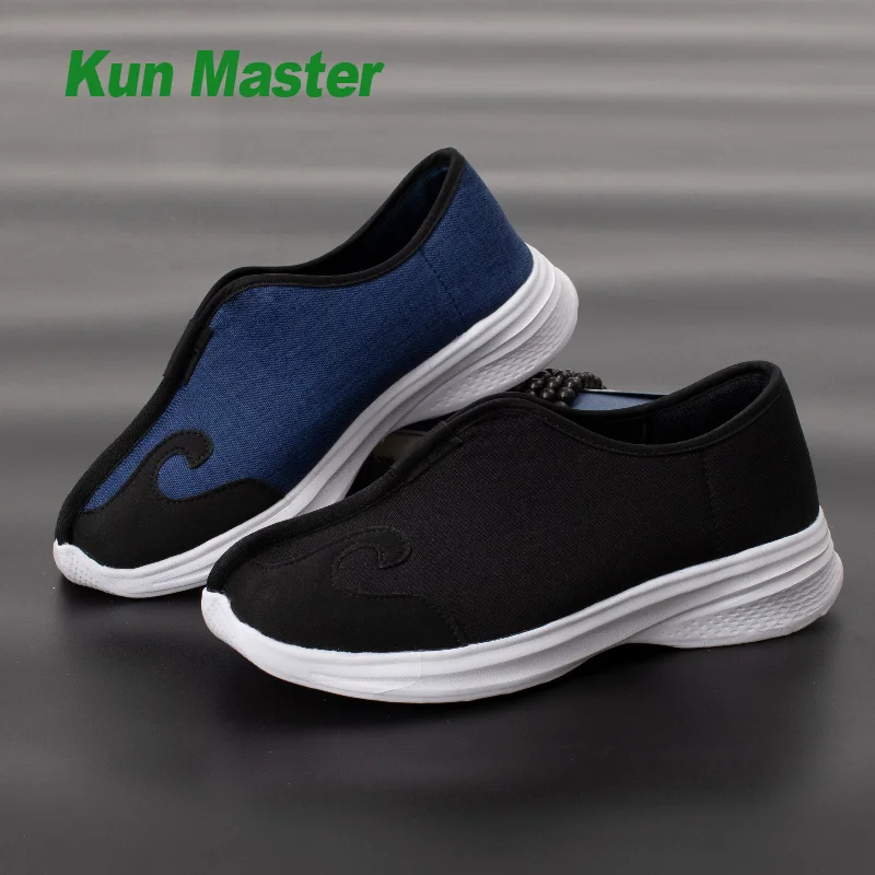 Breathable Wear-resistant Soft Sole Cloth YunGou Shoes Taoist ShiFang Kung Fu Martial Arts Training Shoes