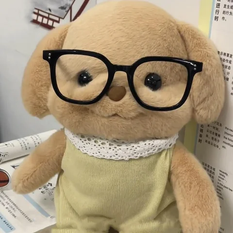 20cm Sylvanian Cute Poodle Baby Plush Toy Family Puppy Persian Cat Doll Toys Room Decoration Plush Kids Gift