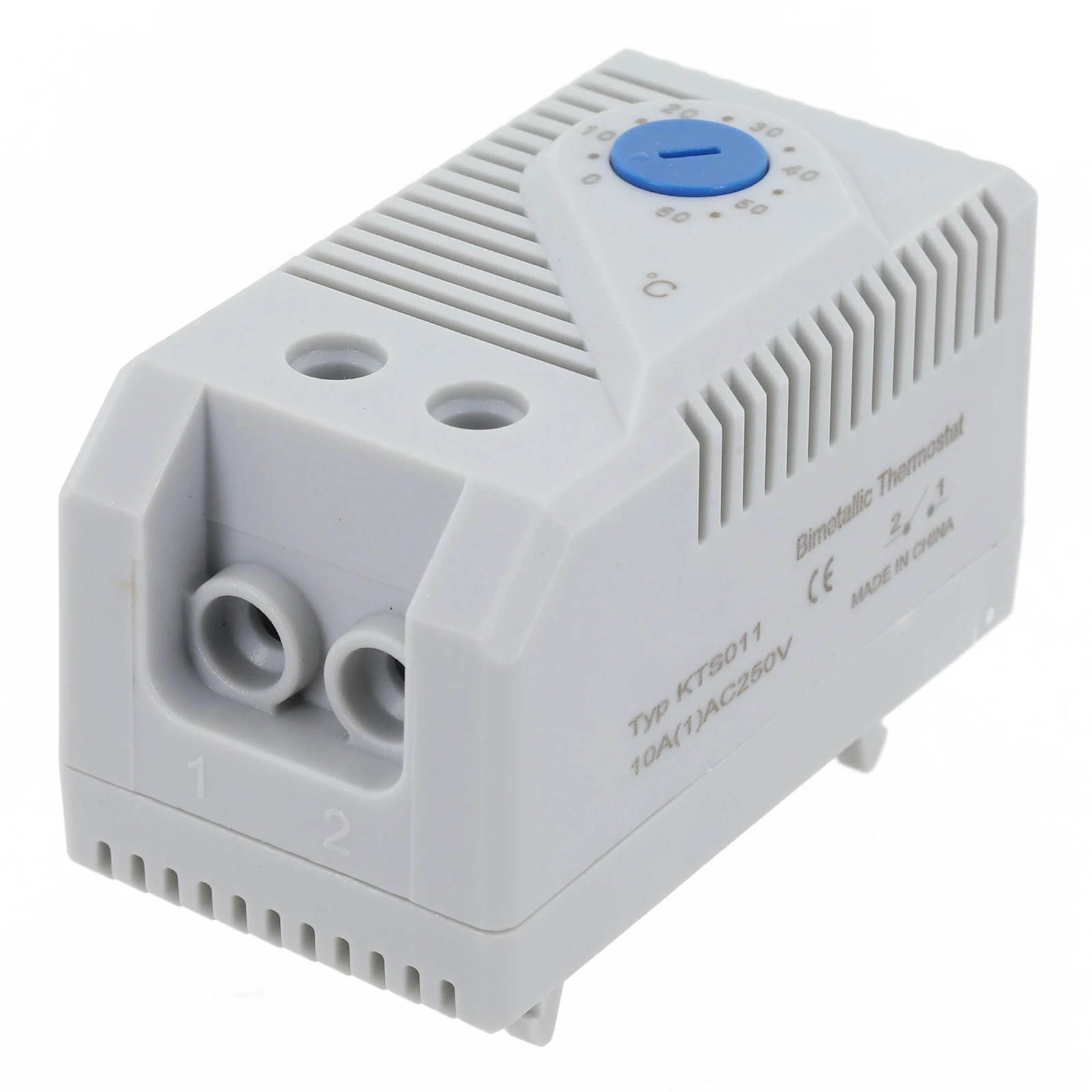 DIN Rail Compact Thermoregulator Thermostat Switch Temperature Controller For Communication Wind Generation Fire Equipment