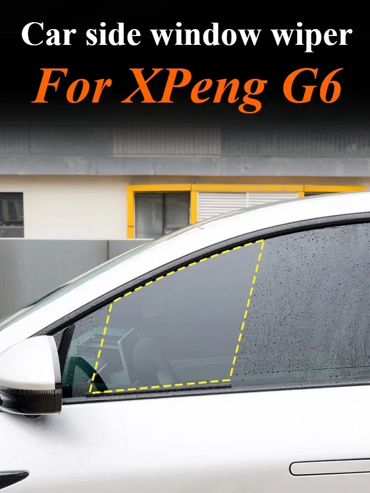 For XPeng G9 G6 Car side window wiper water mist remover wiper mute dual car accessories