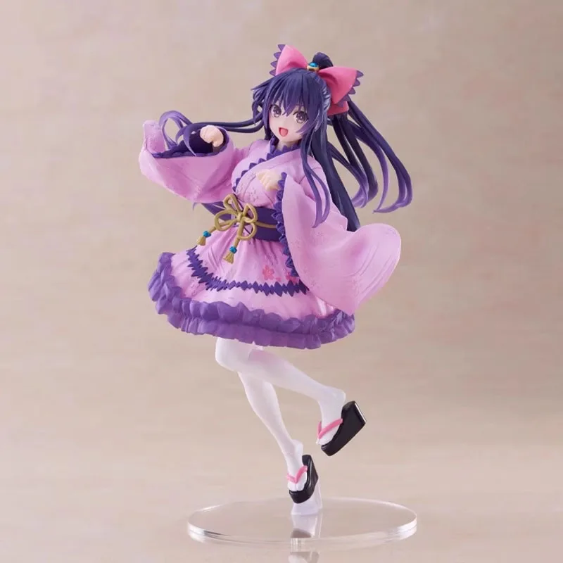 IN Stock Taito Coreful Date A Live Iv Yatogami Tohka Japanese Goth Ver. Kawaii Doll Original Anime Figure Model Collectible Toys