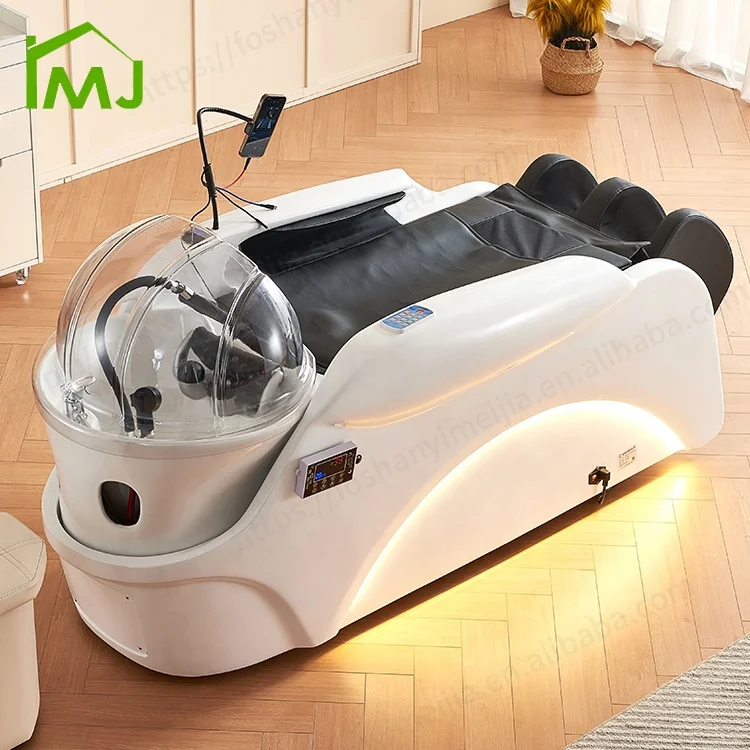 

Comfortable Lay Down Washing Hair Chair Electric Massage Headspa Shampoo Bed for Salon