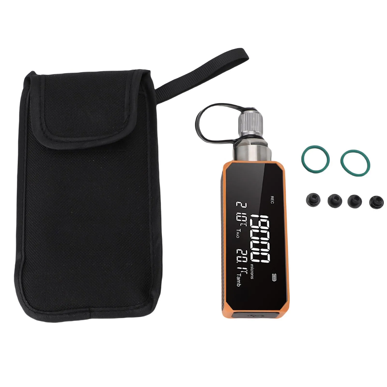 

Modern Digital Vacuum Meter 1-19000microns Accurate Multifunctional Oil Proof Vacuum Testing Meter Digital Vacuum Tester