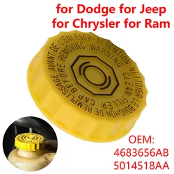 5014518AA Car Brake Master Cylinder Cap Brake Fluid Reservoir Cover for Jeep Wrangler Grand Cherokee for Dodge RAM for Chrysler