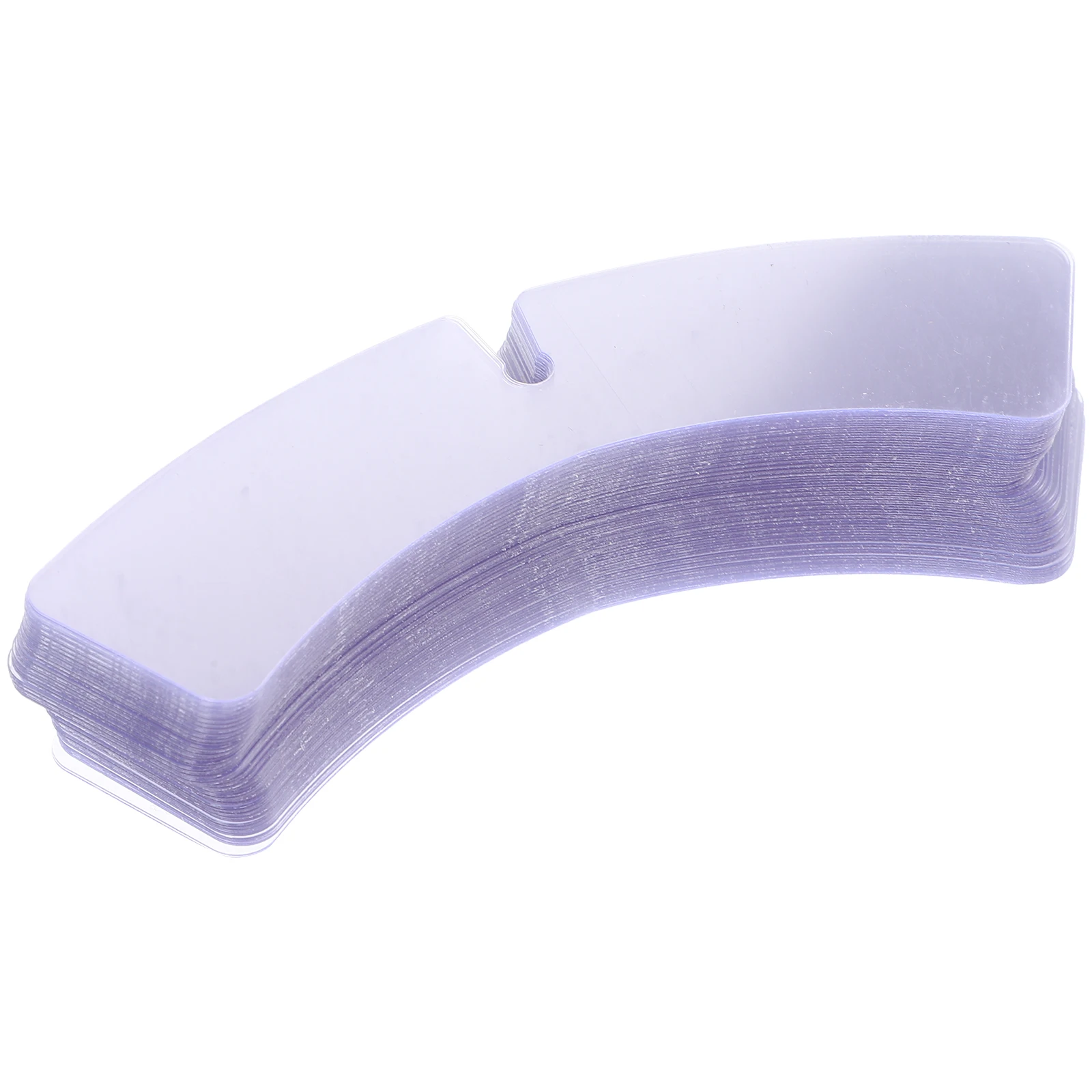 

100pcs Collar Support Rubber Stays for Dress Shirts Plastic Inserts Shoulder Pads Lightweight Easy to Store Use
