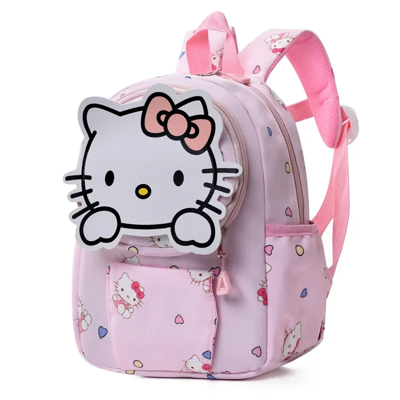 Новый милый и милый детский школьный рюкзак Sanrio Hello Kitty с мультяшным принтом Melody, модный дорожный рюкзак