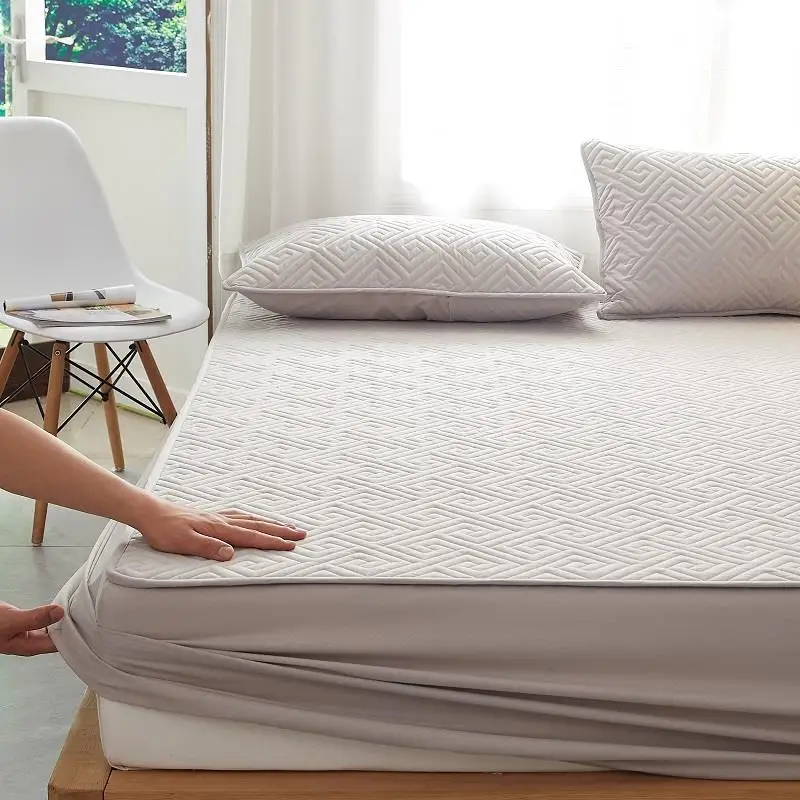Oversize Extra Wide Long High Tatami Bed Canopy Duvet Cover All Season Universal Brand Bed Skirt Pure Color