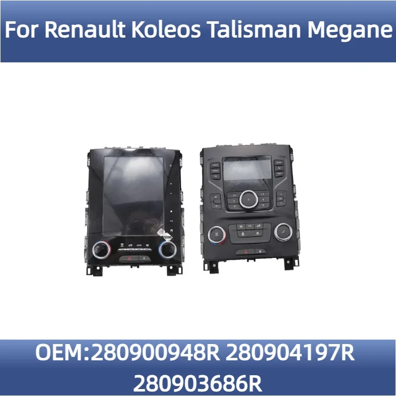 Pantalla del sistema de navegación GPS 280904197R 280903686R 280900948R para Renault Koleos Talisman Megane pantalla de control central