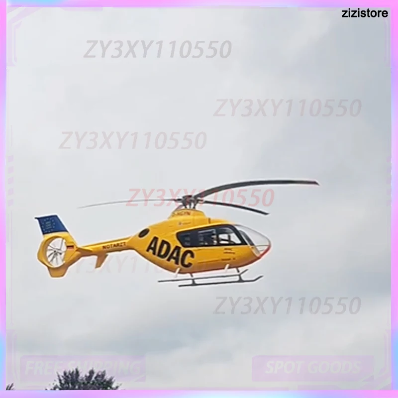 

1:16 FLYWING EC135 RC Helicopter RTF EC135 scale helicopter 6CH 470 size rc helicopters 4 blades EC135 Yellow 6CH rc helicopter
