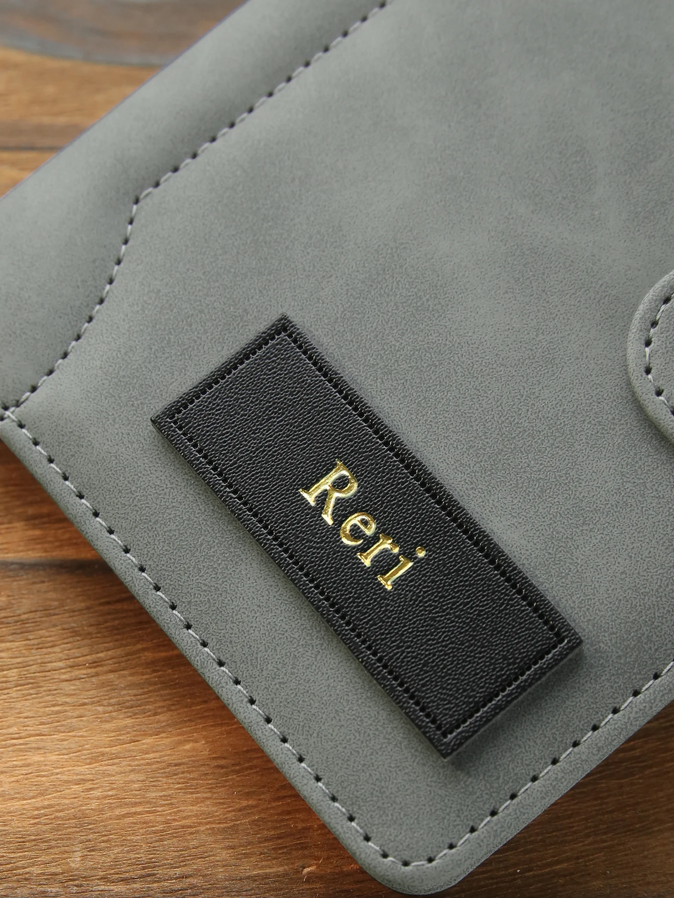 Personalized Name Passport Holder Custom Suede Matte Texture Faux Leather Passport Bag Handmade Travel Accessories Custom Gift