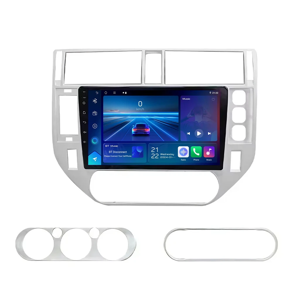 أندرويد 16 لفورد كوغا MK1 2008-2012 لفورد C-MAX CMAX 2003-2010 راديو السيارة لتحديد المواقع 2k شاشة Carplay 4G واي فاي ستيريو فيديو DSP BT