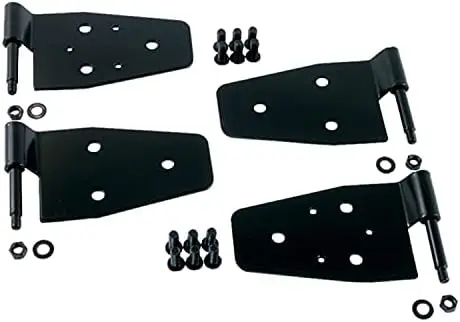 

Rugged Ridge Steel Door Hinge Kit 11202.01 Black for Wrangler YJ TJ LJ 1987-2006