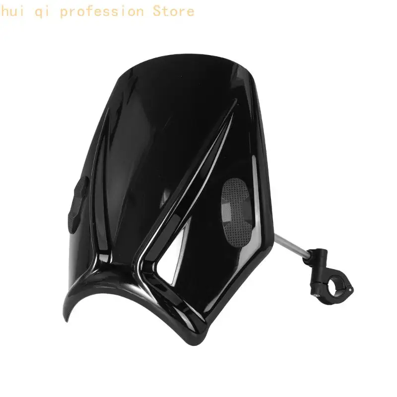 CMX300 CMX500 Motorrad-Windabweiser mit verstellbarem Lenkerhalterungs-Set H8WE – Detail 3