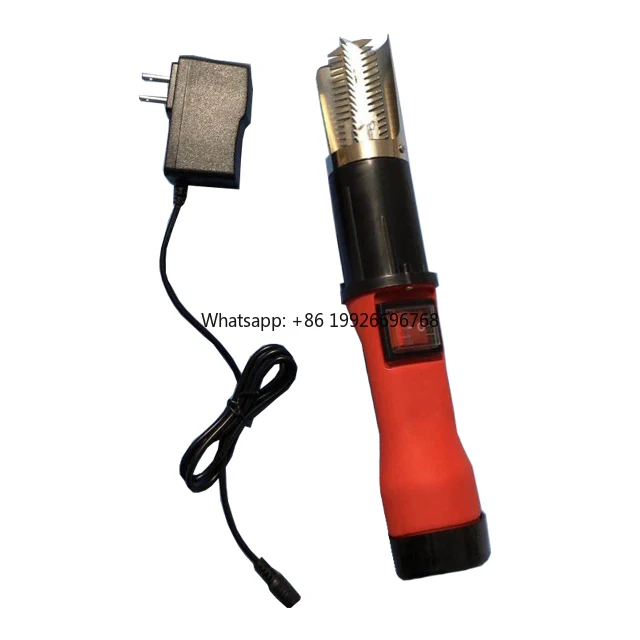 

Rechargeable 12V Lithium Battery Stainless Steel Scraper Electric Fish Scaler