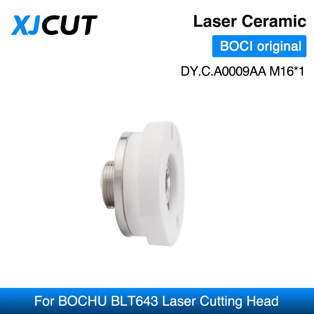 XJCUT BOCI الأصلي ليزر السيراميك فوهة حامل DY.C.A0009AA M16 * 1 تبريد المياه لرأس القطع بالليزر BOCHU BLT643 #4