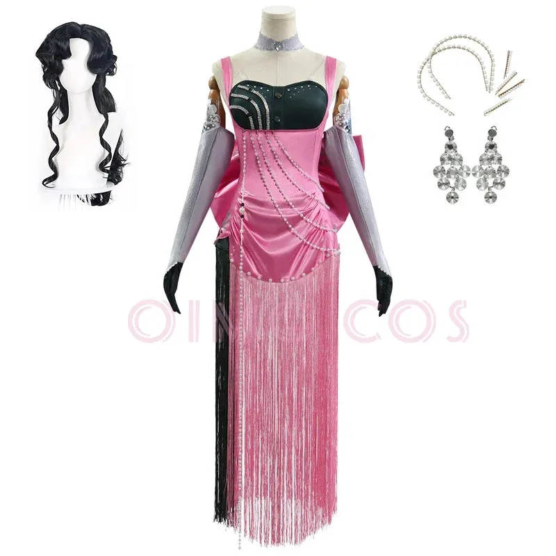 

Reverse 1999 Anjo Nala Cosplay Costume Adult Anime Carnival Uniform Wig Halloween Party Costumes Masquerade Women Game