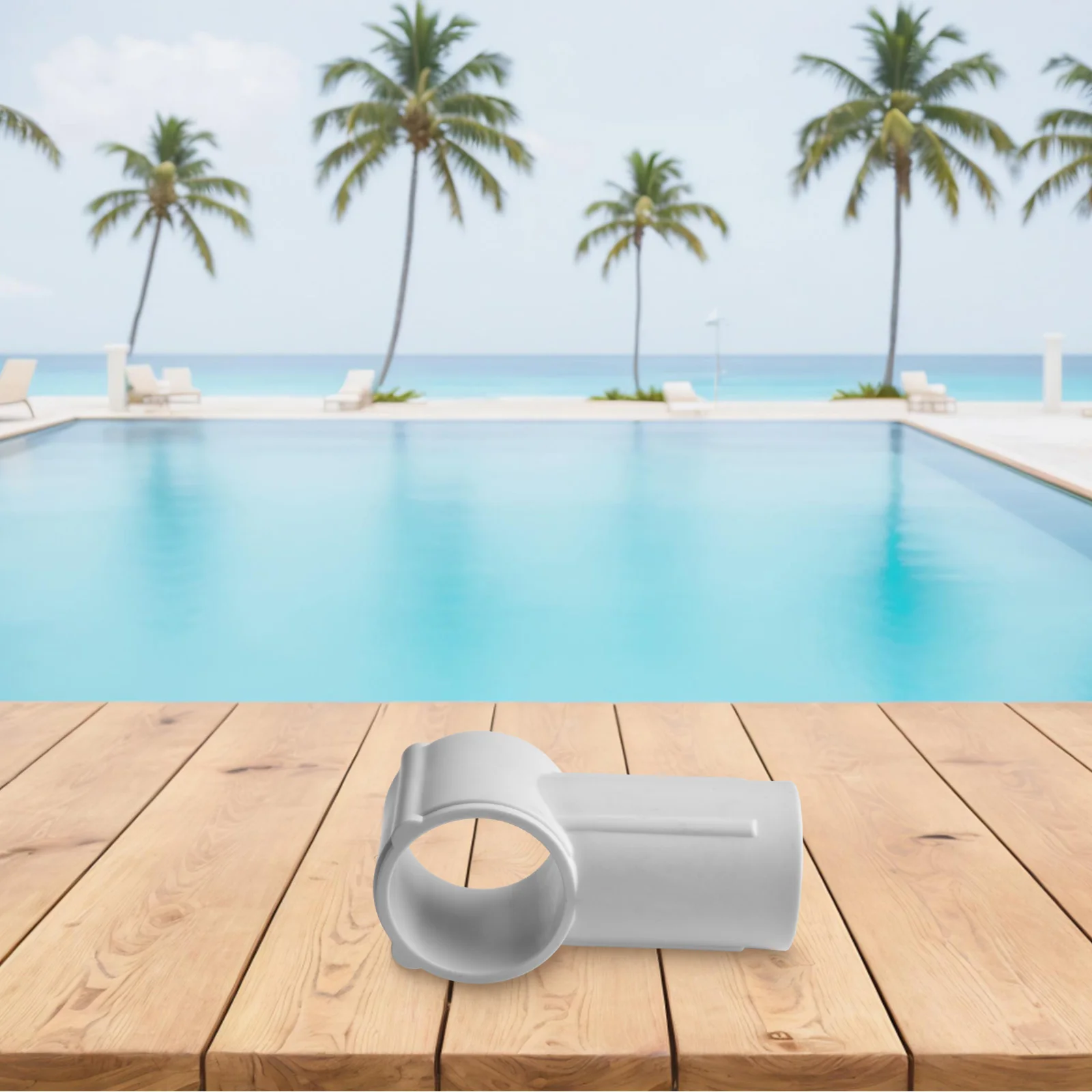 Swimming Pool Replacement Spare Part Plastic Connector I Joint For In-tex 10967 Swimming Pool Essential Replacement Use