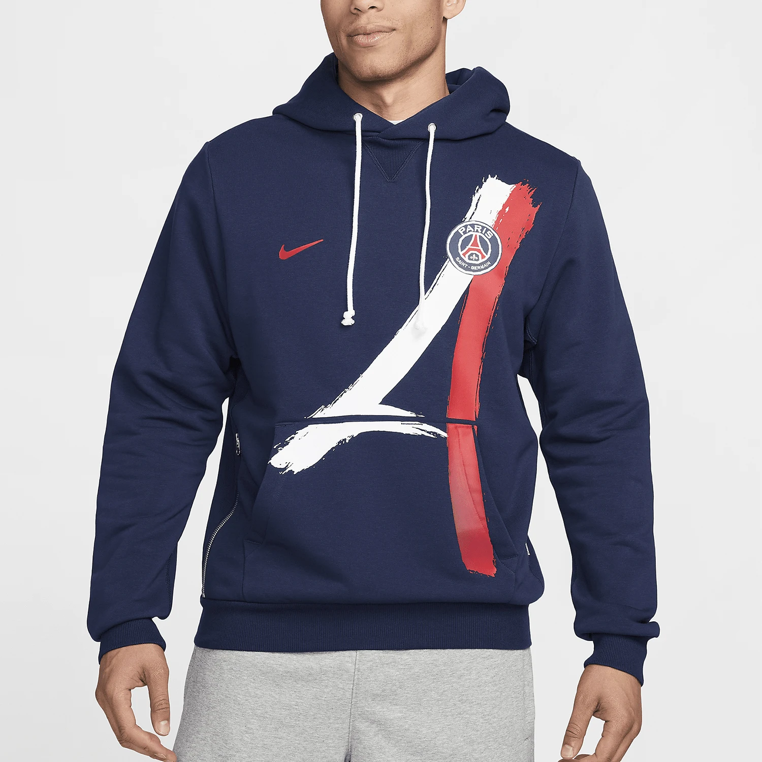 Nike Authentic New Men's Retro Fashion Football Hoodie Pullover FQ3218-410