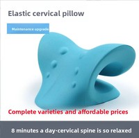Korean C- Shaped Neck Massager Pillow Gravity Pressure Neck Massager Home Use Neck Cushion Shoulder Massager Beauty Health