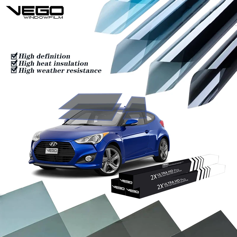 1.52*30 م 99% UVR السيارات نانو السيراميك نافذة الفيلم نانو الكربون تينت للسيارة