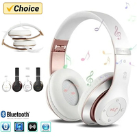 Bluetooth Wireless Headphones Noise Cancelling Bluetooth Earphone Foldable Handsfree Headset HIFI Stereo Game Headphones