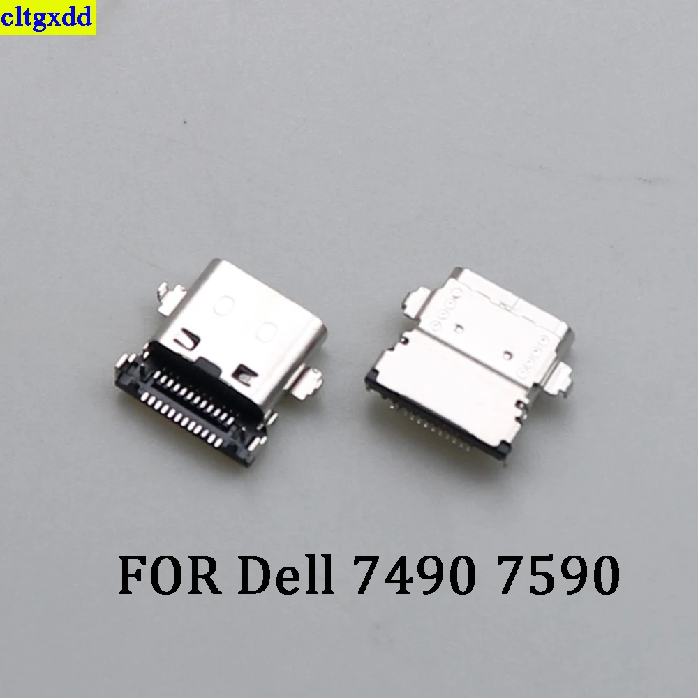 cltgxdd 1piece FOR Dell 2-in-1 5285 socket for laptop tail connector FOR Dell 7490 7590 built-in USB port connector repair