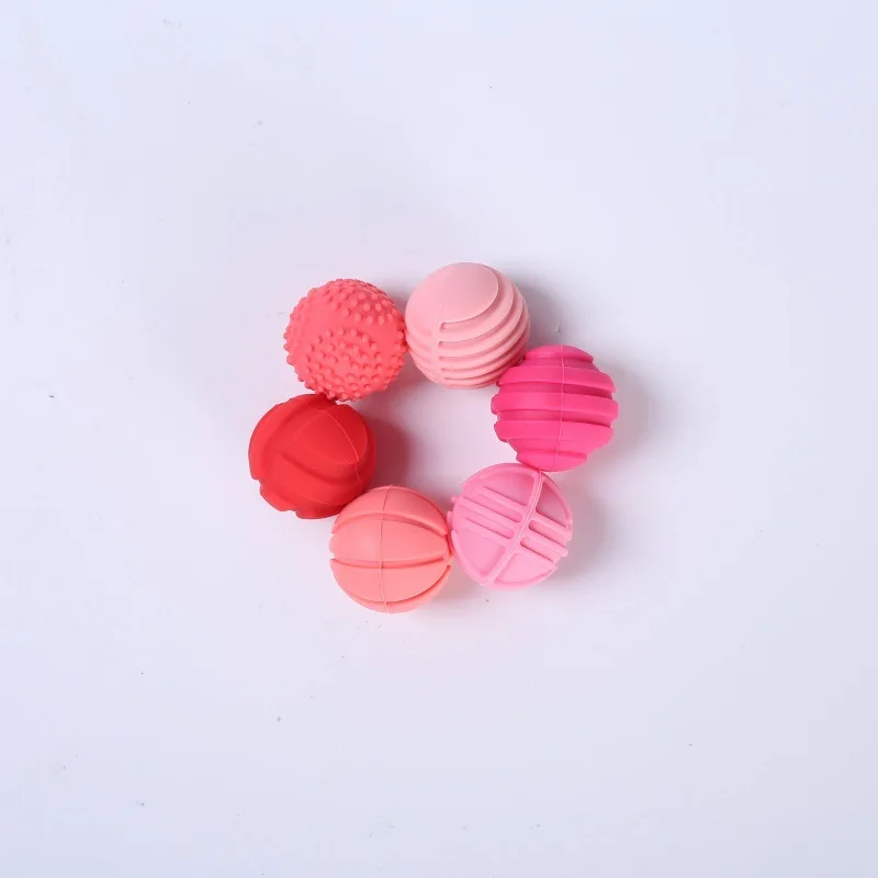 Jouets sensoriels boules sensorielles magnétiques Silicone texturé soulagement du Stress jouet balles élastiques magnétiques en Silicone