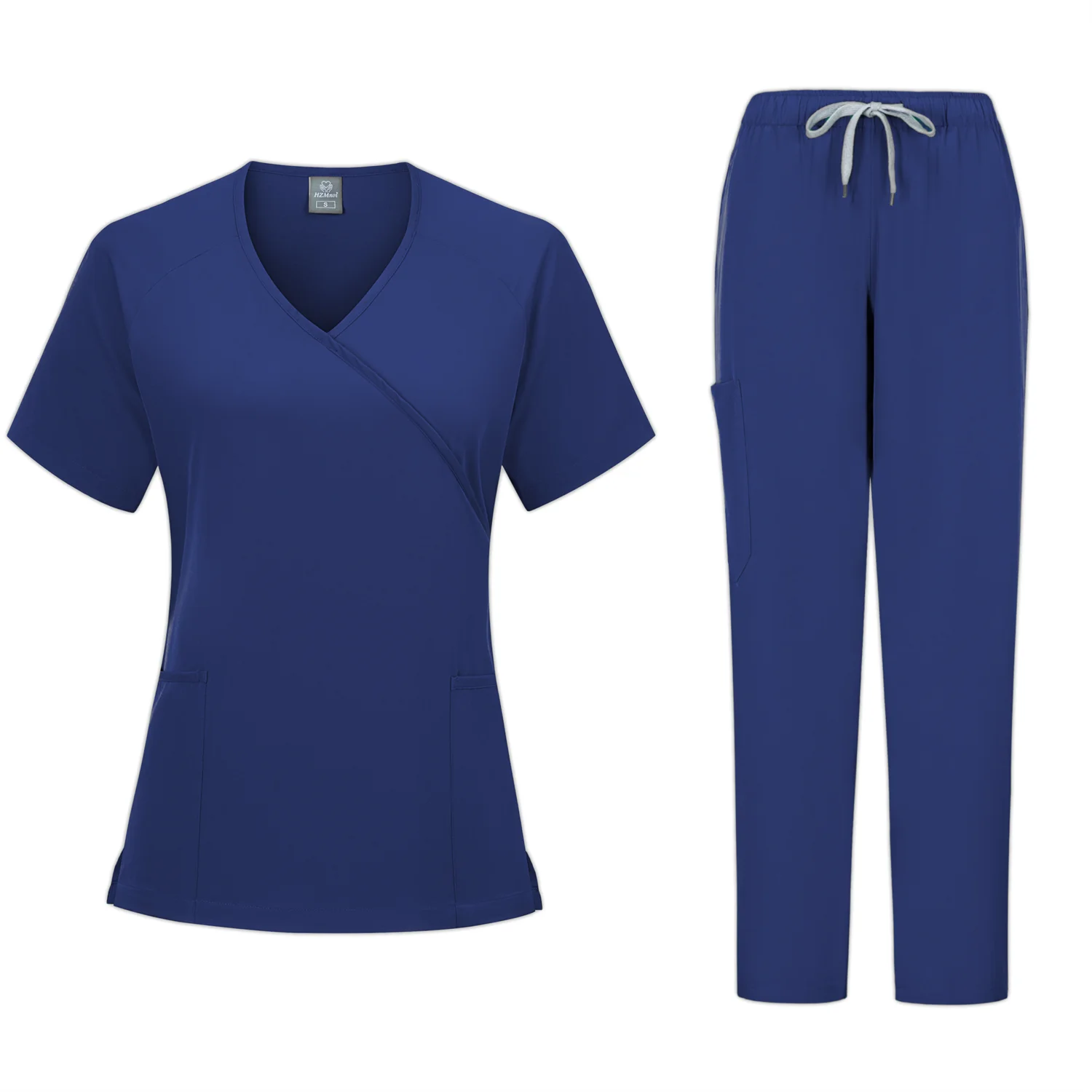 Nieuwe Scrubs Set Medische Uniformen Uniform Arts Chirurgie Overalls Schoonheidssalon Workwearworkers Scrubs Tandheelkunde Werkkleding Set