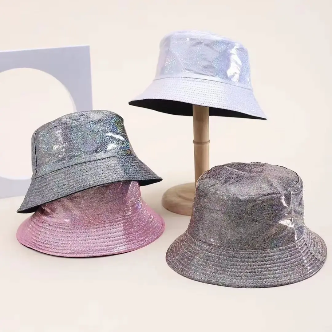

Unisex Bucket Hat Summer Fisherman Cap Hip Hop Bob Flat Hat for Women And Men Foldable Sunshade Street Dance