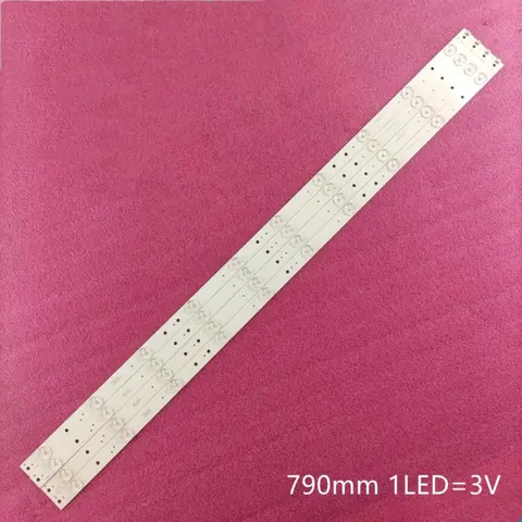 THOMSON TV용 LED 백라이트 스트립, 10 램프, 40FC3116 40FA3103 4C-LB400T-MS3 JL.D395A1235-057CS-F 40560F-DB V400HJ6-PE1