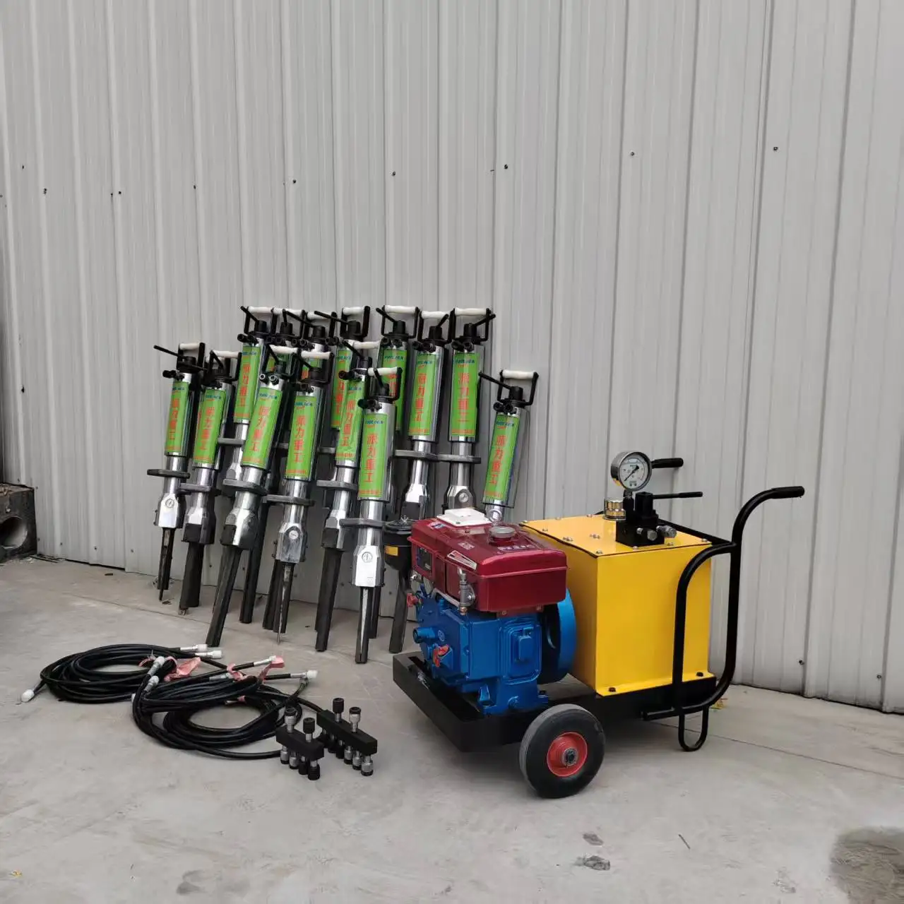 

Мини-гидравлический разветвитель для камня и камня