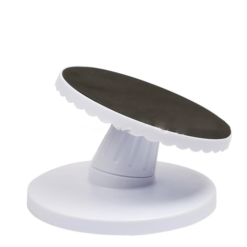 

Baking Piping Platform Cake Stand Home Use Decorating Rotating Turntable Professionals Bakery Revolving