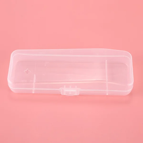 Travel Double Edge Razor Storage Box Men Shaver Case Razor Accessories Transparent Razor Holder Storage Travel Plastic Case