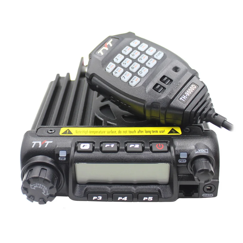 TYT TH-9000D PLUS 45W 60W High Power Car Radio Single/Mono Band 136-174 or 220-260 or 400-490MHz long range Transceiver