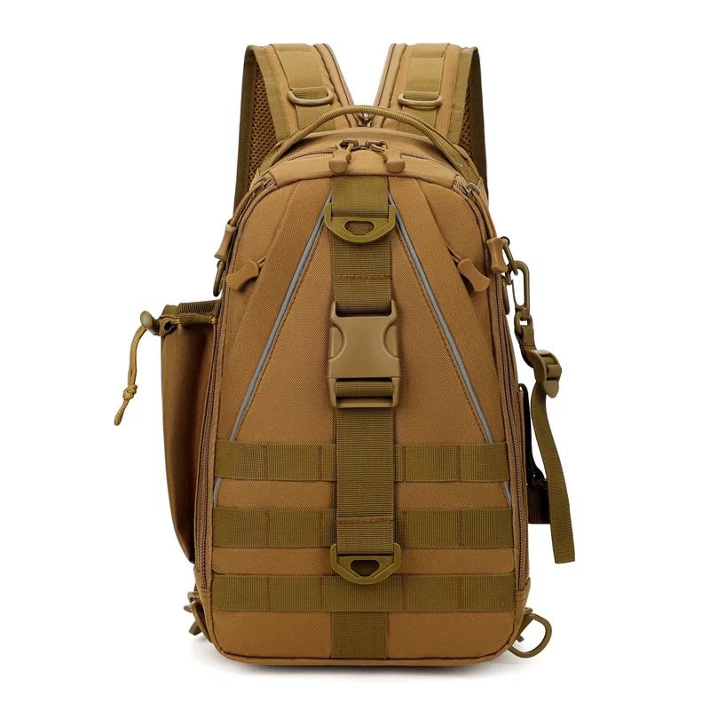 

Тактический рюкзак мужской, большой вместимости, для походов, рыбалки, многофункциональный, для активного отдыха, сумка-слинг