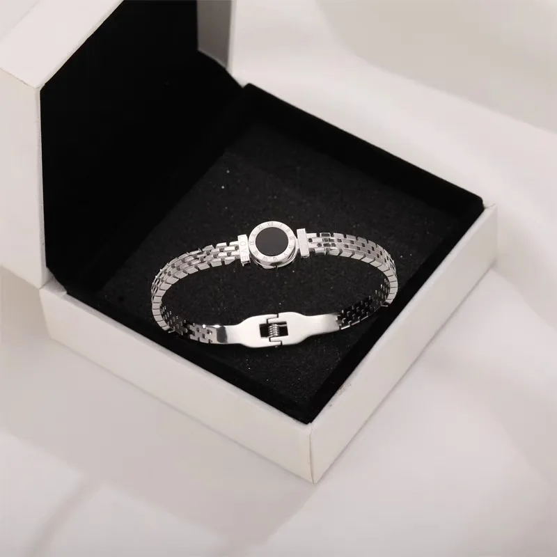 Roman Bracelets Stainless Steel Bracelet Women Vking Fashion Jewellery