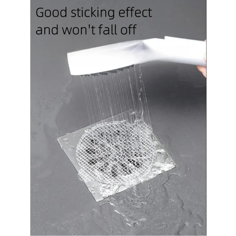 5/30 Bathroom Accessories D/bathroom PCS Floor Drain Sticker Hair Catcher Drains Kitchen Sink Strainer Anti Shower Filter Catch view 3