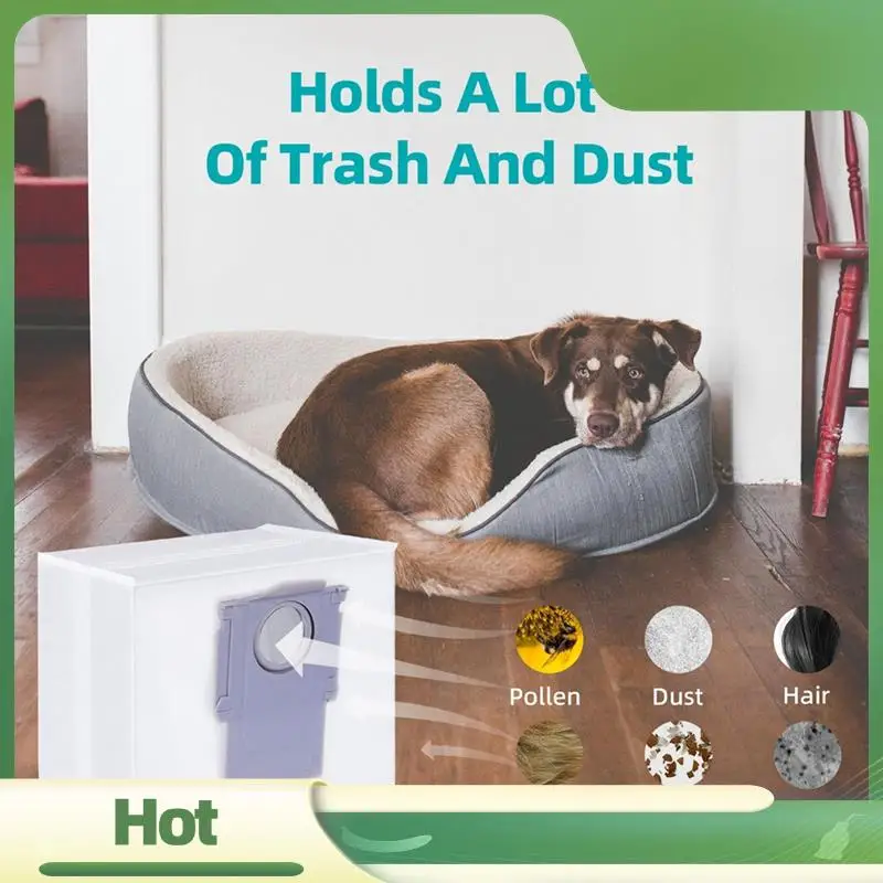 Аксессуары N95R, мешки для пыли для Roborock S8 +/S8 Pro Ultra/S7 Maxv Ultra/S7 Pro Ultra/Q7 +/Q7 Max +/Q5 + вакуумная самоопорожная док-станция, A