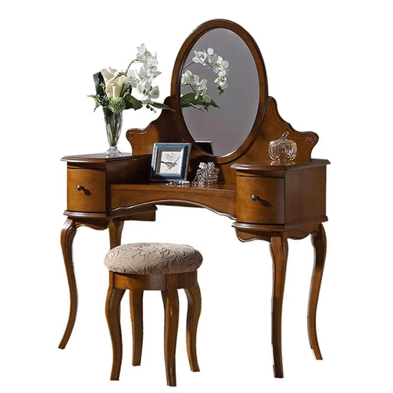 New walnut stool bedroom furniture dresser home furniture wooden modern style