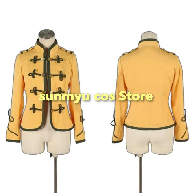 

Kaizoku Sentai Gokaiger Gokai Желтая куртка Косплей Костюм Нестандартный размер Лука Милфи Косплей
