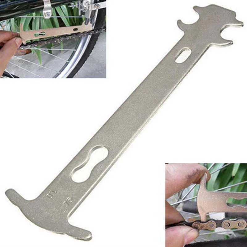 Bicycle Chain Wear Checker Indicator Repair Tool Mountain Road Chains Gauge Measurement Ruler Replacement Bicycle Accessories