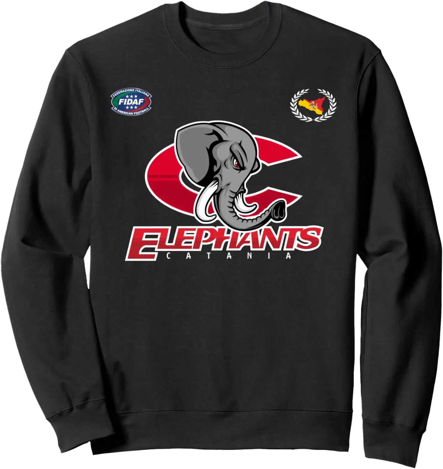 

Elephants Catania Sicily American Football Official Gear Sweatshirt