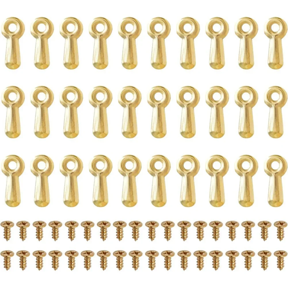 100 clips de fixation pour cadres photo avec vis pour affiches et peintures numériques, clips de cadre en fer résistants à la rouille