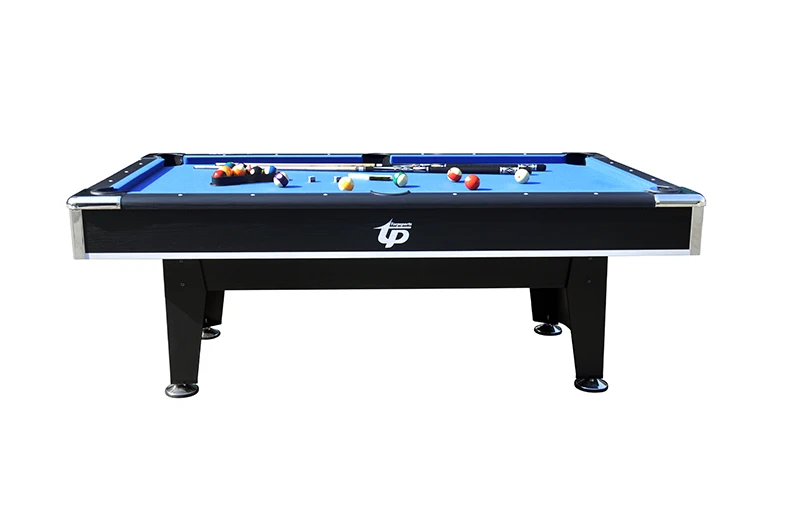 7-Foot Luxury Design Slant Leg Pool Table Multipurpose Indoor Pool Table with Ping Pong/Dining