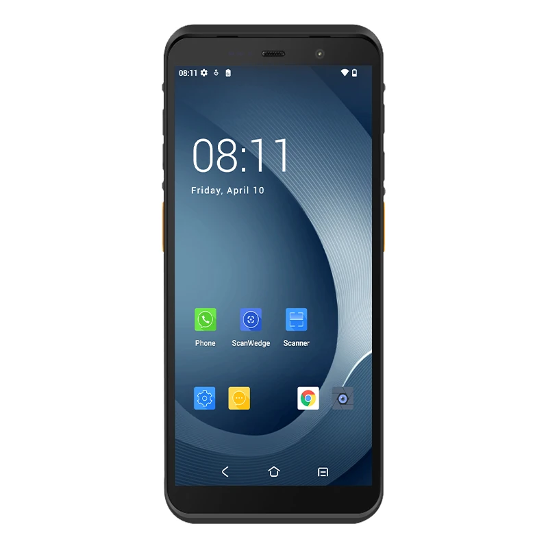 أندرويد 13 تتفاعل UHF محطة بيانات الباركود المحمولة المساعد الشخصي الرقمي 4 + 64G 6 ''شاشة 5000mAh بطارية عالية السعة للوجستيات المستودعات