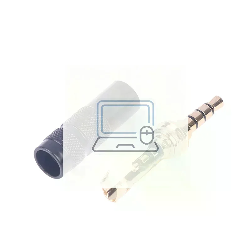 Gold Plated 3.5mm TRS Male to 3.5mm TRRS Female Stereo Audio Connector 3.5 mm 3 Pole Plug to 4 Pole Jack Microphone Adapter