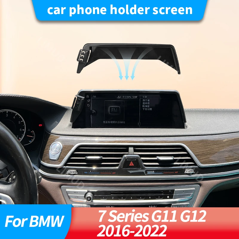 

Car phone holder screen For BMW 7 Series G11 G12 2016 2017 2018 2019 2020 2021 2022 whole upgrade inexpensive easy to carry