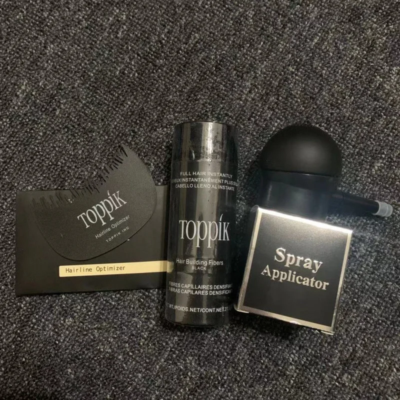 Toppik Hair Fibers, Hair Building Fibers, Fill In Fine or Thinning Hair Instantly Thicker, Fuller Looking, Man and Woman