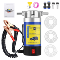 Portable Oil Transfer Pump 1-4L/min 12V Extractor Fluid Suction Electric Change Fuel Pump Siphon Tool for Car Motorcycles Boats